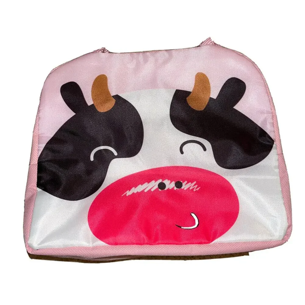 Cartoon Cute Animal Insulation Lunch Box Bag - New - Cow